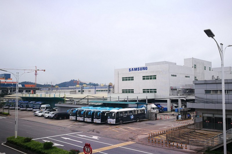 Nhà máy Samsung tại Trung Quốc sắp đóng cửa. Ảnh: SCMP