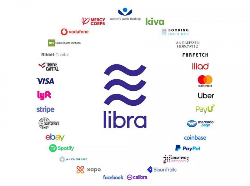 28 bên tham gia trong mạng blockchain riêng (private blockchain) do Facebook khởi xướng trong dự án tiền mã hoá Libra