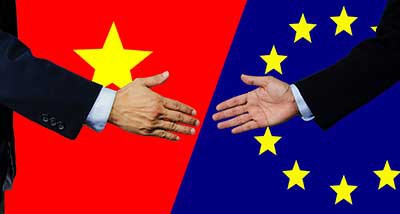Hiệp định EVFTA sẽ giỡ bỏ hầu hết các hàng rào thuế quan đối với hàng hoá giao dịch giữa Việt Nam và EU (Ảnh: Shutterstock)