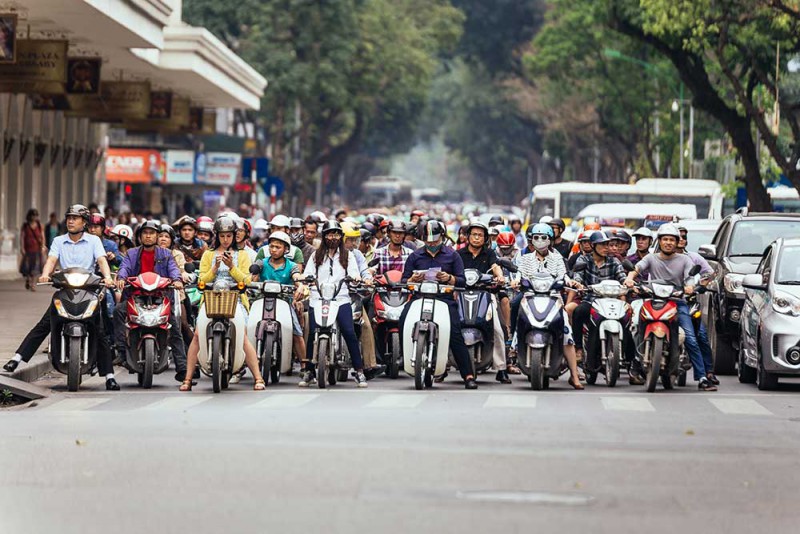 Một góc đường phố Hà Nội (Ảnh: Shutterstock)