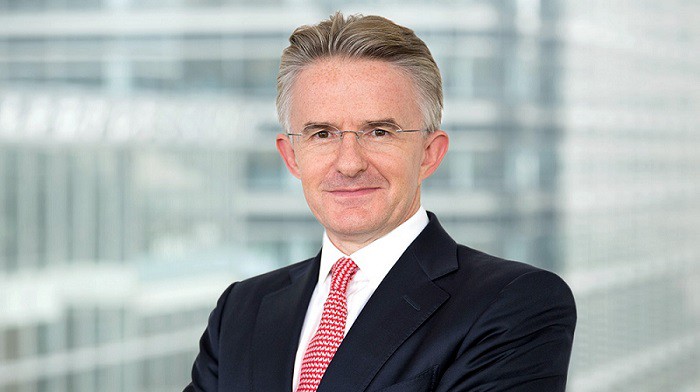John Flint sẽ rời vị trí CEO của tập đoàn HSBC trong ngày hôm nay. - Ảnh: HSBC