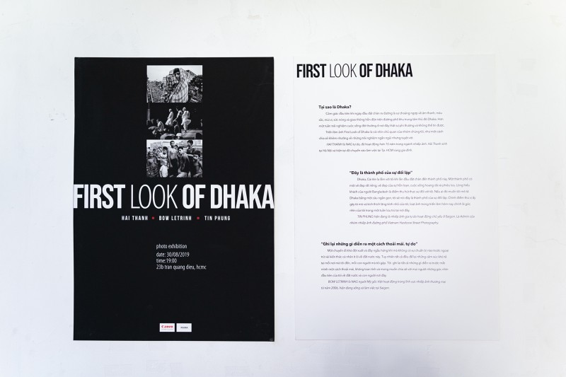 Giới thiệu về triển lãm ảnh “First Look of Dhaka” 