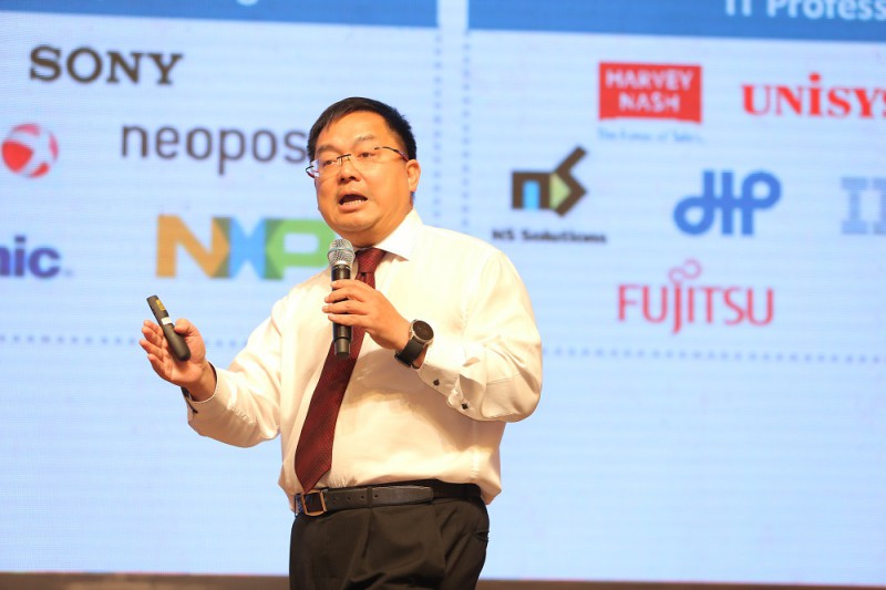 Ông Hoàng Nam Tiến, Chủ tịch FPT SoftWare - Ảnh: Ban tổ chức