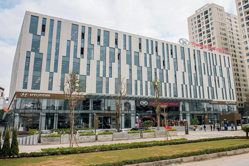 Trung tâm trải nghiệm Hyundai nằm tại Tam Trinh, Hoàng Mai, Hà Nội.