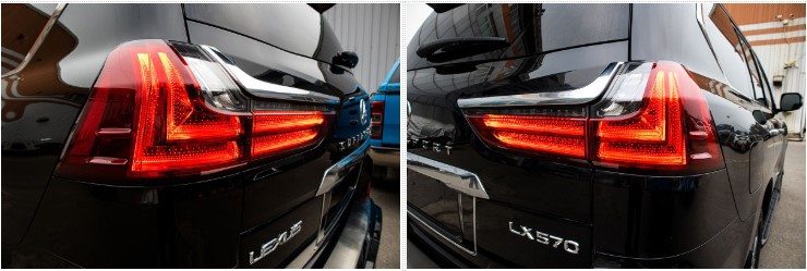 Cụm đèn hậu LED dàn sao trên Lexus LX570 Super Sport