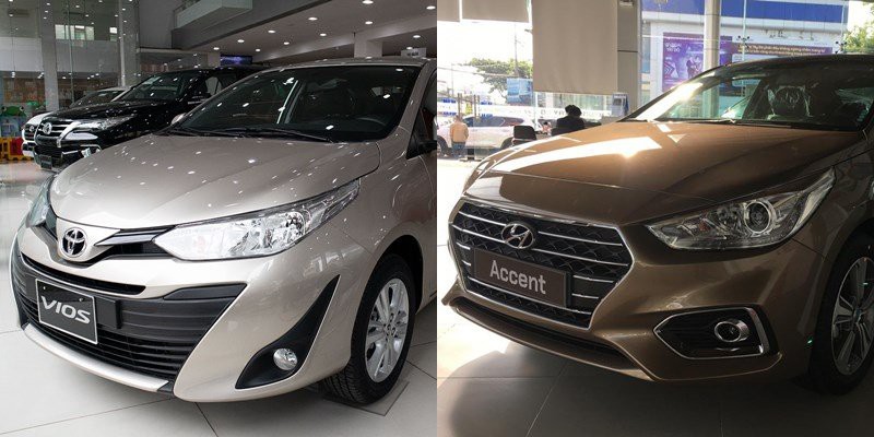 So sánh xe Toyota Vios 2020 và Hyundai Accent 2020: Xe Nhật chiếm ưu thế!