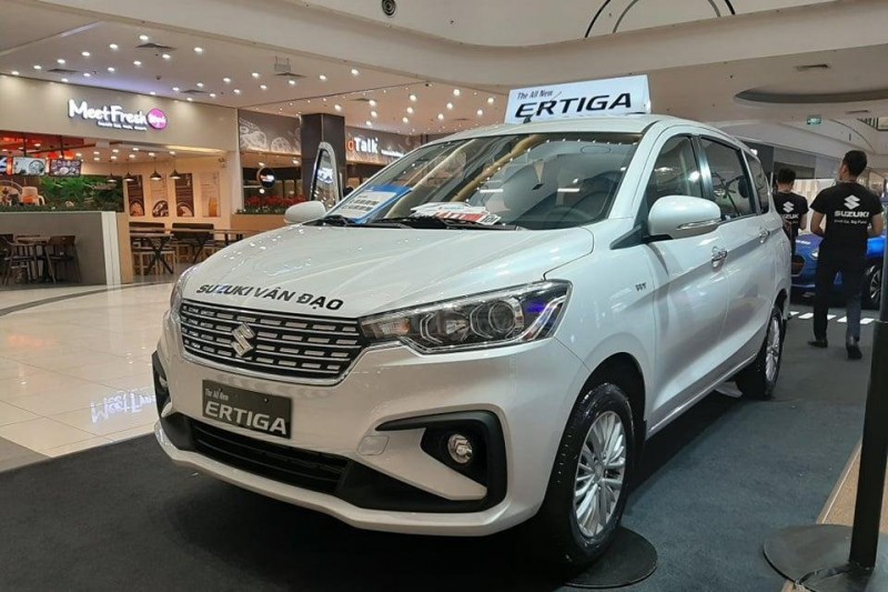 Suzuki Ertiga bất ngờ giảm doanh số trong tháng 12
