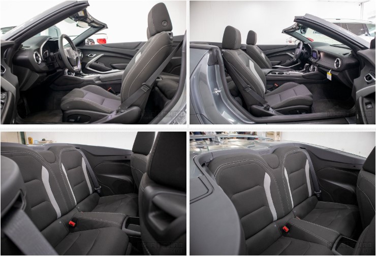 Hệ thống ghế ngồi của Chevrolet Camaro 2020