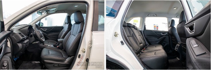 Ghế ngồi xe Subaru Forester 2020