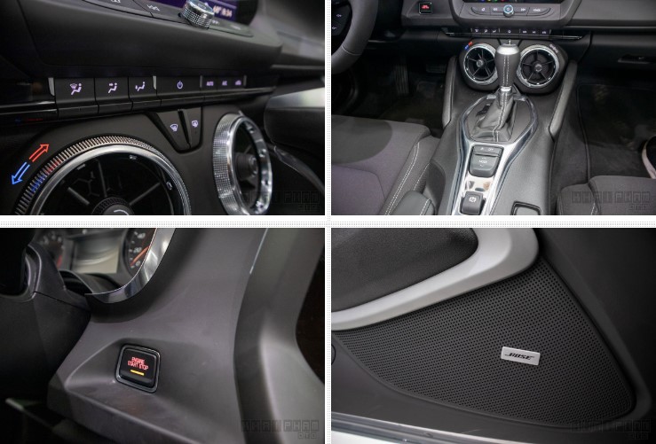 Tiện nghi xe Chevrolet Camaro Convertible RS 2020