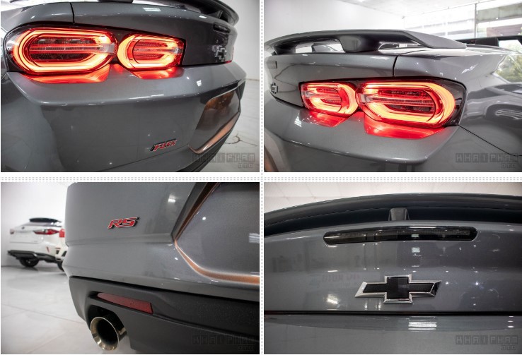Chevrolet Camaro mui trần 2020 có cụm đèn hậu ấn tượng