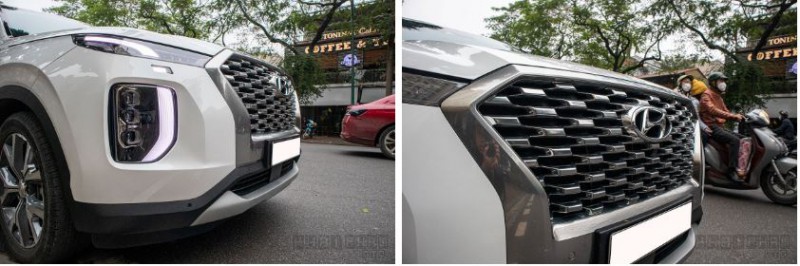 Ảnh chi tiết ngoại thất xe Hyundai Palisade 2020, đối thủ của Toyota Land Cruiser Prado sắp bán ở Việt Nam