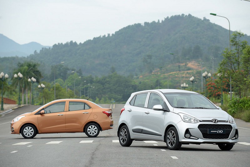 Hyundai Grand i10 vẫn là mẫu xe bán chạy nhất phân khúc xe hạng A tại Việt Nam. (Ảnh: TC Motor)