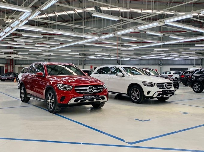 Mercedes-Benz GLC 200 và GLC 200 4Matic 2020 nâng cấp xuất xưởng