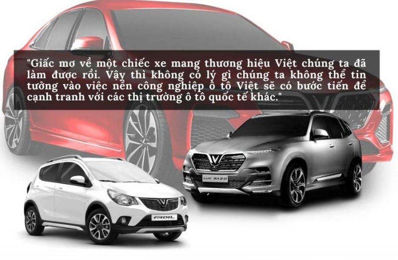 Thị trường ô tô lắp ráp nội địa của Việt Nam đang dần lớn mạnh.