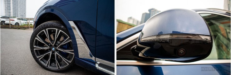 Đánh giá xe BMW X7 2019-2020: Thân xe có nhiều chi tiết crom