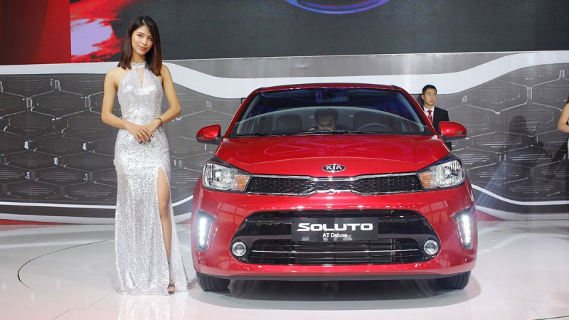 Kia Soluto là mẫu xe bán chạy nhất của Thaco Kia trong tháng 01/2020. (Ảnh: Ngô Minh)