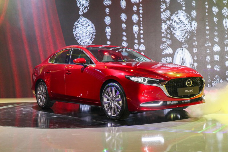 Mazda 3 là mẫu xe bán chạy nhất của Thaco Mazda trong tháng 01/2020. (Ảnh: Ngô Minh)