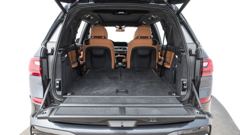 10 mẫu SUV ghế gập siêu rộng - BMW X7 2020 bấy nhiêu cũng chứa.