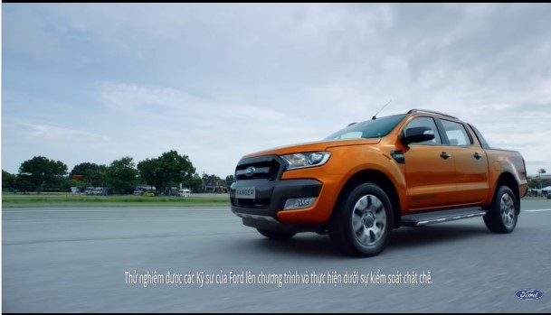 Video kiểm chứng khả năng chịu tải của Ford Ranger.