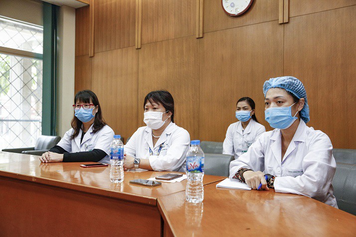 Các bác sĩ bệnh viện Bạch Mai, Hà Nội - Ảnh: Tập đoàn Công nghệ CMC