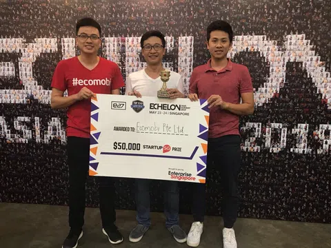 Startup Việt nhận giải thưởng trị giá 50.000 SGD tại cuộc thi khởi nghiệp châu Á Echelon 2019