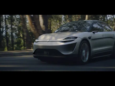 [CES 2020] Sony bành trướng sang thị trường ô tô với xe điện Vision-S concept 