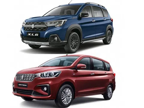 So sánh các tính năng của Suzuki XL7 và Ertiga mới