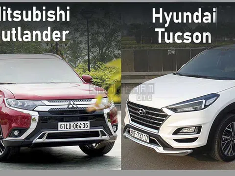 So sánh xe Mitsubishi Outlander 2020 và Hyundai Tucson 2020: Hai mẫu CUV rẻ nhất phân khúc