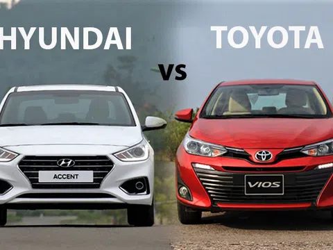 Toyota vượt Hyundai trở thành thương hiệu bán xe chạy nhất Việt Nam tháng 2