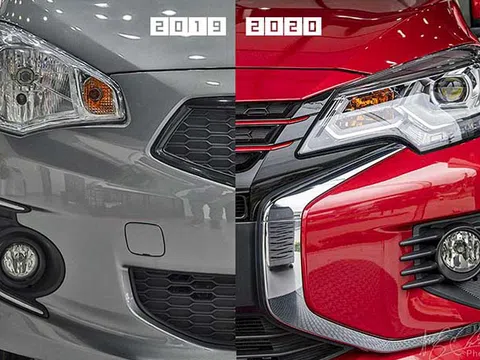 Mitsubishi Attrage 2020 khác biệt thế nào so với phiên bản cũ