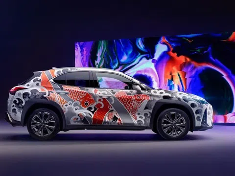 Lexus UX 2020 là chiếc xe ô tô đầu tiên trên thế giới sở hữu hình xăm