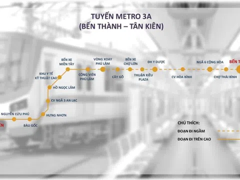TPHCM dự kiến xây dựng tuyến metro thứ tư vào năm 2025