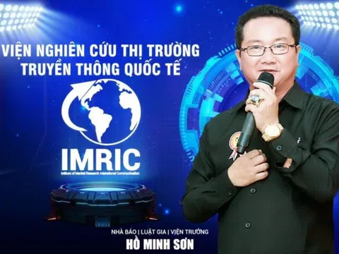 Ông Hồ Minh Sơn - Viện trưởng Viện IMRIC cùng những công tác thiện nguyện đem lại giá trị cho cộng đồng
