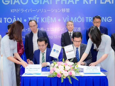 Tập đoàn Yazaki chuyển giao giải pháp KPI lái xe an toàn - tiết kiệm - giảm khí thải tại Việt Nam