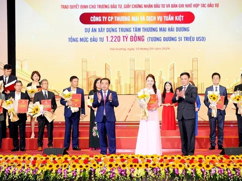 Tuấn Kiệt HD chính thức là nhà đầu tư dự án Trung tâm thương mại tỉnh Hải Dương