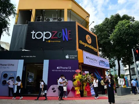 Thế Giới Di Động chính thức ra mắt chuỗi TopZone: Tất cả mọi thứ đều theo chuẩn mới nhất của Apple, doanh thu mỗi cửa hàng từ 2 đến 10 tỷ đồng/tháng