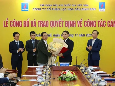 Ông Bùi Ngọc Dương giữ chức Tổng Giám đốc Công ty Cổ phần Lọc hóa dầu Bình Sơn