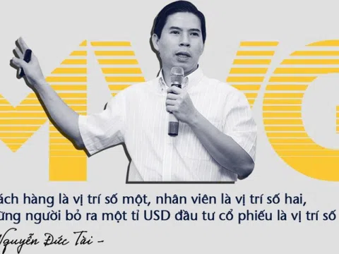 Giá cổ phiếu MWG đạt đỉnh, Chủ tịch Nguyễn Đức Tài liền đăng ký bán ra 1 triệu cổ phiếu và có thể thu về 139 tỷ đồng