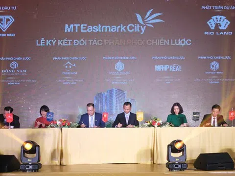 Rio Land chính thức đồng hành cùng 10 đại lý phân phối dự án MT Eastmark City