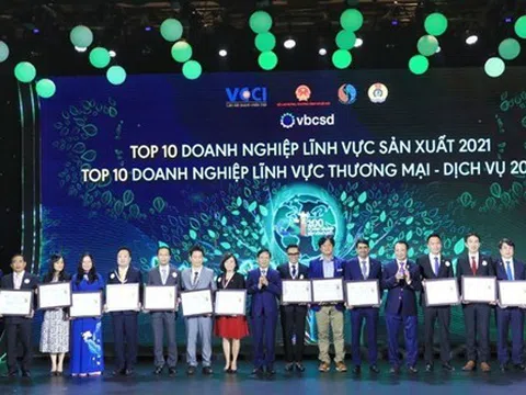 “Top 10 doanh nghiệp bền vững tại Việt Nam năm 2021” tiếp tục vinh danh tập đoàn Novaland