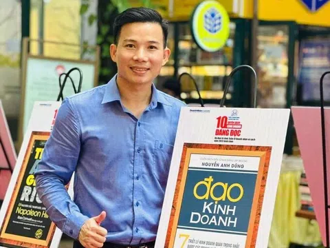 “Đạo kinh doanh” của doanh nhân trẻ Nguyễn Anh Dũng lọt Top 10 cuốn sách đáng đọc năm 2023