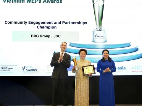 Tập đoàn BRG của Madame Nguyễn Thị Nga được vinh danh tại Giải thưởng Trao quyền cho phụ nữ