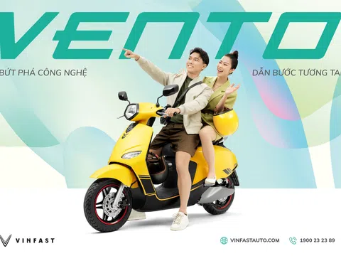 Vinfast ra mắt xe máy điện Vento hoàn toàn mới, tốc độ tối đa 80 km/h