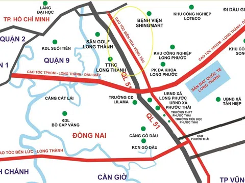 Cao tốc Biên Hòa – Vũng Tàu, Bến Lức – Long Thành và sân bay quốc tế Long Thành đang là động lực lớn cho sự phát triển của bất động sản du lịch khu vực Hồ Tràm.