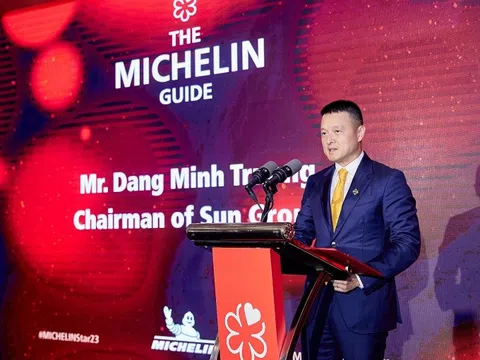 Chủ tịch Đặng Minh Trường nói gì khi Sun Group trở thành đối tác điểm đến của Michelin Guide?