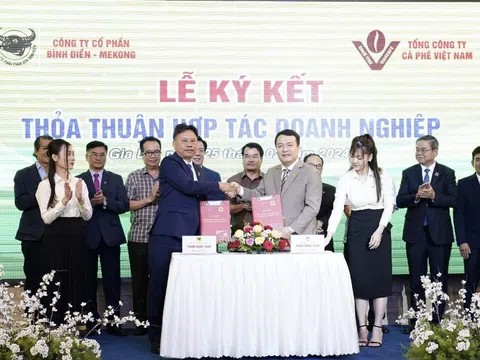Công ty Bình Điền – MeKong và Tổng Công ty Cà phê Việt Nam hợp tác thúc đẩy sản xuất cà phê bền vững