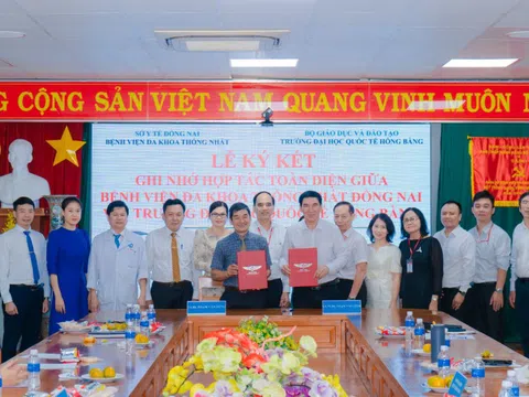 Trường Đại học Quốc tế Hồng Bàng (HIU) ký kết hợp tác toàn diện với một bệnh viện