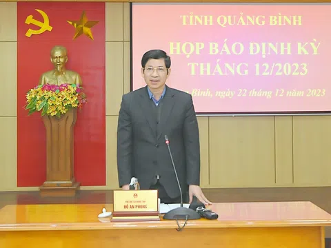 Điều động, bổ nhiệm ông Hồ An Phong - Phó Chủ tịch UBND tỉnh Quảng Bình  giữ chức Thứ trưởng Bộ Văn hóa, Thể thao và Du lịch