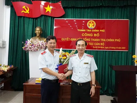 Nhà báo Đào Trung Kiên được bổ nhiệm làm Cục trưởng Cục 3 Thanh tra Chính phủ